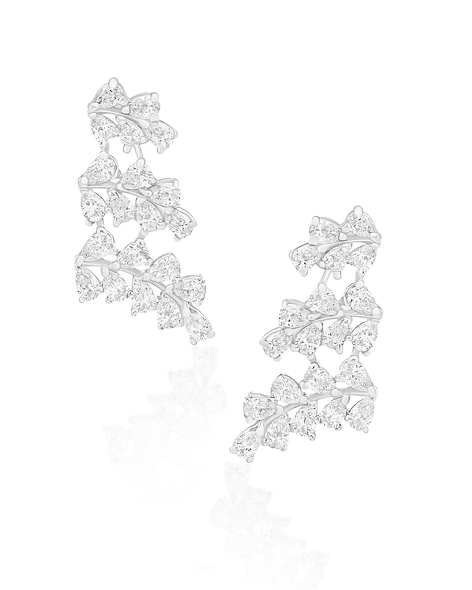 La DiaMantés | Vine Design Climbers Earring